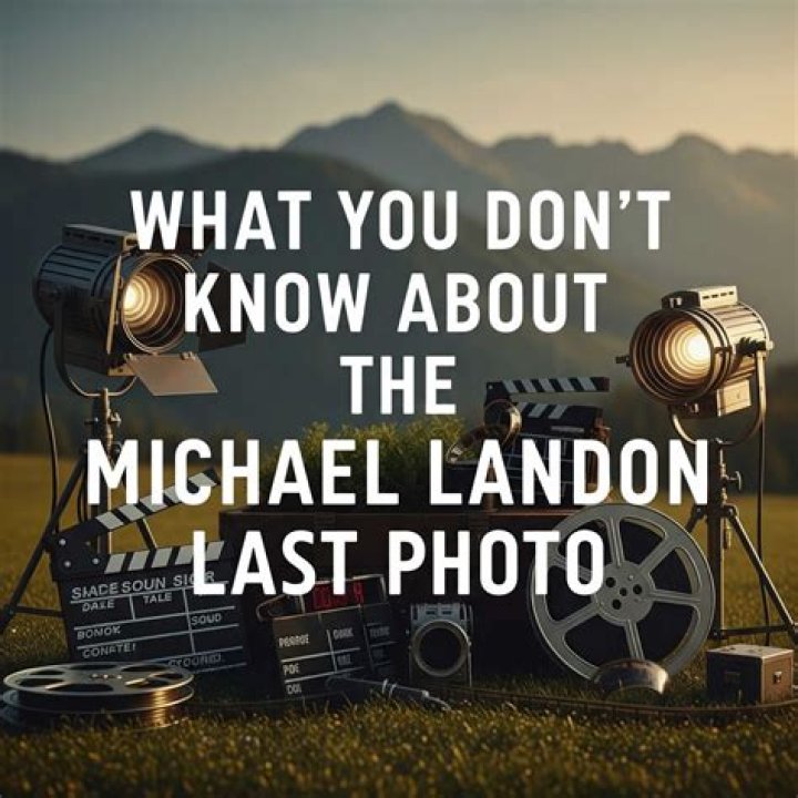 The Emotional Significance of Michael Landon's Last Photo